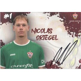 Autogramm Fussball | BFC Dynamo Berlin | 2025 | Nicolas ORTEGEL