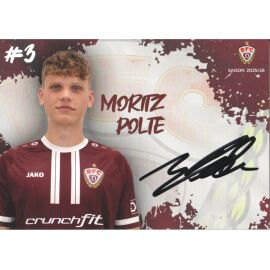 Autogramm Fussball | BFC Dynamo Berlin | 2025 | Moritz POLTE