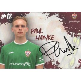 Autogramm Fussball | BFC Dynamo Berlin | 2025 | Paul HAINKE