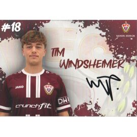 Autogramm Fussball | BFC Dynamo Berlin | 2025 | Tim WINDSHEIMER