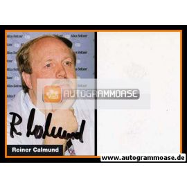 Autogramm Fussball | Bayer Leverkusen | 1995 | Reiner CALMUND