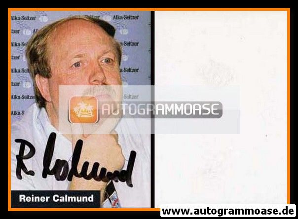 Autogramm Fussball | Bayer Leverkusen | 1995 | Reiner CALMUND