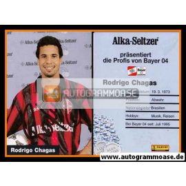 Autogramm Fussball | Bayer Leverkusen | 1995 | Rodrigo CHAGAS