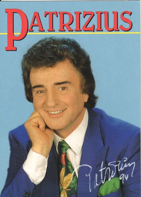 Autogramm Schlager | PATRIZIUS | 1993 "Nur Für Dich" (Portrait Color Koch)