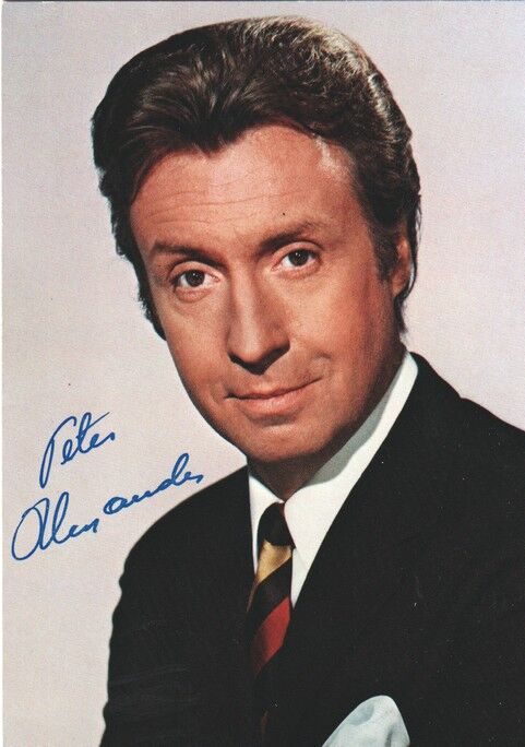 Autogramm Schlager | Peter ALEXANDER | 1973 "Pedro" (Portrait Color Ariola)