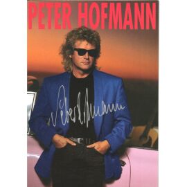 Autogramm Klassik / Rock | Peter HOFMANN | 1992 "Love Me Tender" (Portrait Color Sony)