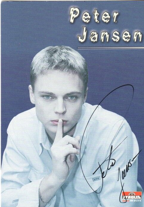 Autogramm Schlager | Peter JANSEN | 2000 "Sag Jetzt Nicht" (Portrait Color Tyrolis)