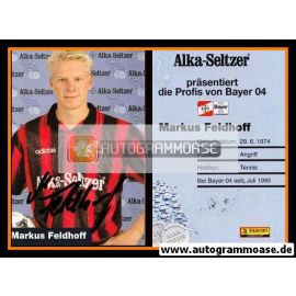 Autogramm Fussball | Bayer Leverkusen | 1995 | Markus FELDHOFF