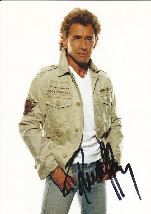 Autogramm Rock | Peter MAFFAY | 2007 "Begegnungen" (Portrait Color Tour)