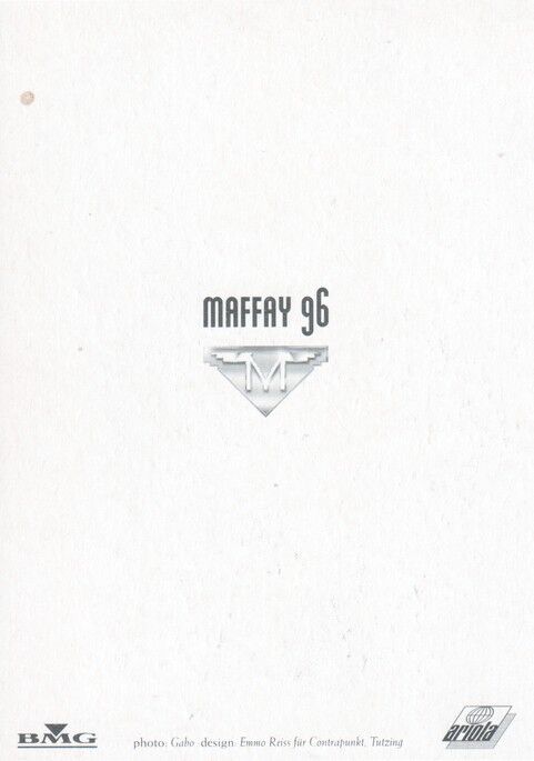 Autogramm Rock | Peter MAFFAY | 1996 "Sechsundneunzig" (Portrait SW BMG)
