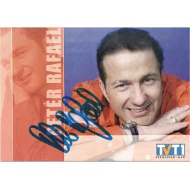Autogramm Schlager | Peter RAFAEL | 2001 "Du Bist Allein" (Portrait Color TVT1)