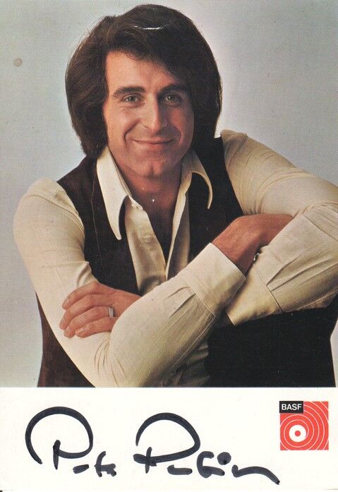 Autogramm Schlager | Peter RUBIN | 1971 "Ich Komme Zu Dir" (Portrait Color BASF) 3