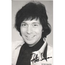 Autogramm Schlager | Peter SIMON | 1978 "Mädchen Haben Herzen" (Portrait Color EMI)