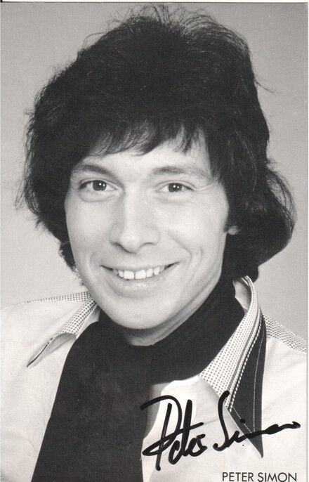 Autogramm Schlager | Peter SIMON | 1978 "Mädchen Haben Herzen" (Portrait Color EMI)