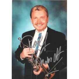 Autogramm Trompete | Rolf BRANDT jr. | 1990er (Portrait Color)
