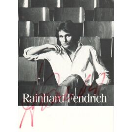 Autogramm Pop | Rainhard FENDRICH | 1981 "Und Alles Ist Ganz Anders" (Portrait SW Philips)