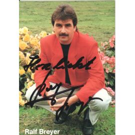 Autogramm Schlager | Ralf BREYER | 1990er "Lieben Will Ich" (Portrait Color)