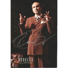 Autogramm Musical | Ramin DUSTDAR | 2000er "Rebecca" (Portrait Color Raimund)