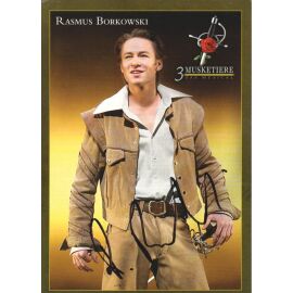 Autogramm Musical | Rasmus BORKOWSKI | 2000er "3 Musketiere" (Portrait Color Apollo)
