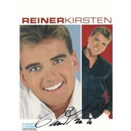 Autogramm Schlager | Reiner KIRSTEN | 2002 "Was Ich Wirklich Mag" (Portrait Color Koch)