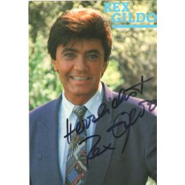 Autogramm Schlager | Rex GILDO | 1989 "Mexikanische Nacht" (Portrait Color Bellaphon)