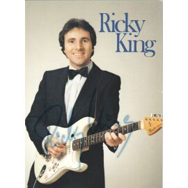 Autogramm Rock | Ricky KING | 1988 "Teresa" (Portrait Color CBS)