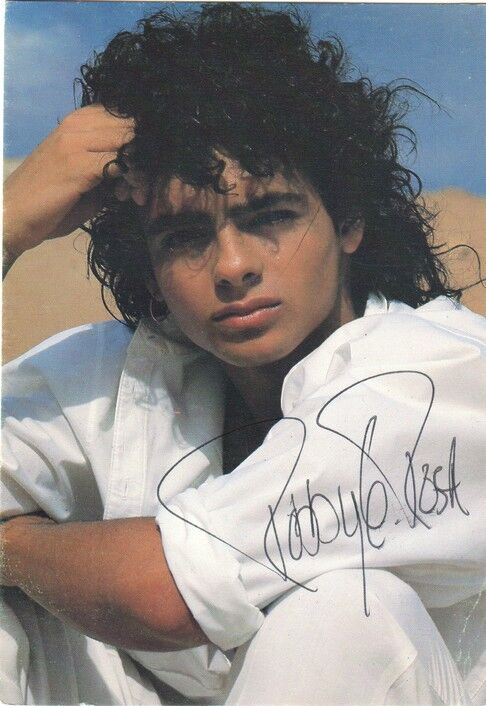 Autogramm Schlager | ROBBY | 1980er (Portrait Color BMG)