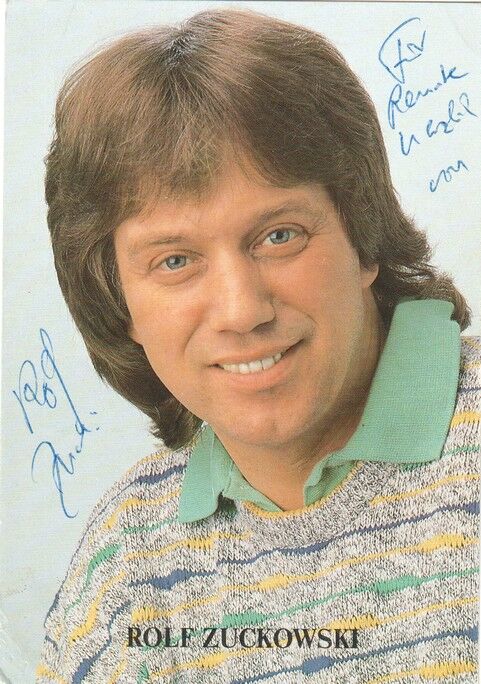 Autogramm Kindermusik | Rolf ZUCKOWSKI | 1982 "Lieder Wie Brücken" (Portrait Color Polydor)