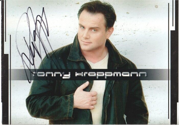 Autogramm Schlager | Ronny KRAPPMANN | 2004 "Was Ich Fühl" (Portrait Color PM)