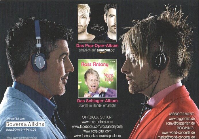 Autogramm Schlager | Ross ANTONY | 2013 "Meine Neue Liebe" (Portrait Color)