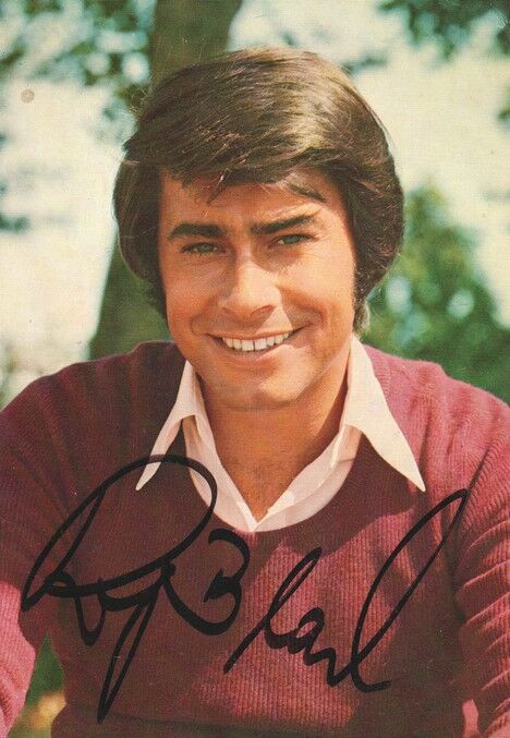 Autogramm Schlager | Roy BLACK | 1972 "Eine Rose" (Portrait Color Polydor)