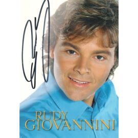 Autogramm Volksmusik | Rudy GIOVANNINI | 2002 "Ciao Bella Mio Amore" (Portrait Color Koch) 2