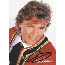 Autogramm Volksmusik | Rudy GIOVANNINI | 2000er (Portrait Color Koch) Heimat