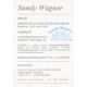 Autogramm Schlager | Sandy WAGNER | 1995...