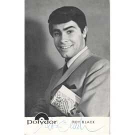 Autogramm Schlager | Roy BLACK | 1973 "Ganz In Weiss" (Portrait SW Polydor)