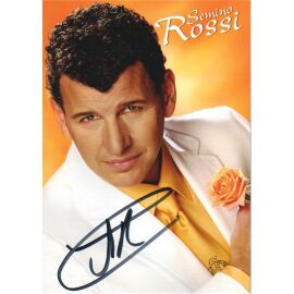 Autogramm Schlager | Semino ROSSI | 2007 "Einmal ja Immer Ja" (Portrait Color Koch)