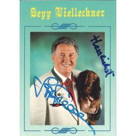 Autogramm Volksmusik | Sepp VIELLECHNER | 1994 "Lieder Der Welt" (Portrait Color Bogner)