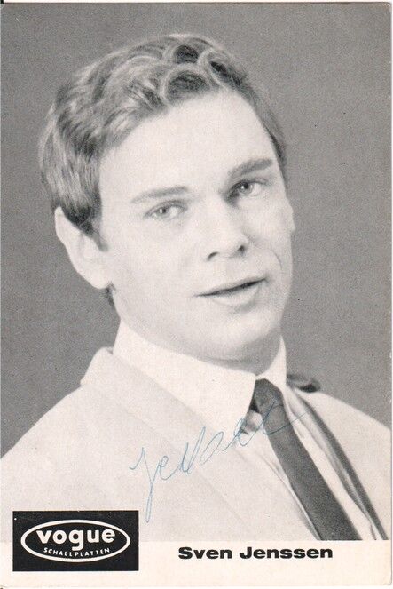 Autogramm Schlager | Sven JENSSEN | 1966 "Jump In The Line" (Portrait SW Vogue)