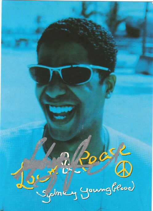 Autogramm Soul (USA) | Sydney YOUNGBLOOD | 1991 "Passion Grace" (Portrait SW Virgin)