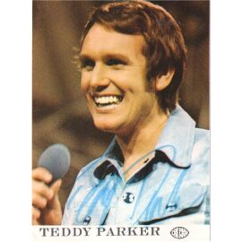 Autogramm Schlager | Teddy PARKER | 1971 "Ladung Dynamit" (Portrait Color Pop) 2