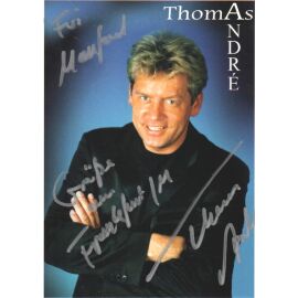 Autogramm Schlager | Thomas ANDRE | 1999 "Du Bist Die Liebe" (Portrait Color PP)