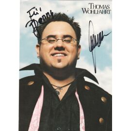 Autogramm Pop | Thomas WOHLFAHRT | 2003 "Through The Storm" (Portrait Color Polydor)