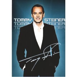 Autogramm Schlager | Tommy STEINER | 2008 "Herzbeben" (Portrait Color Palm)