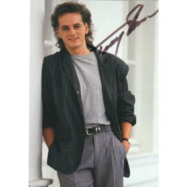 Autogramm Schlager | Tommy STEINER | 1987 "Wie Neu Geboren" (Portrait Color Intercord)