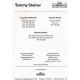 Autogramm Schlager | Tommy STEINER | 1987 "Wie Neu...