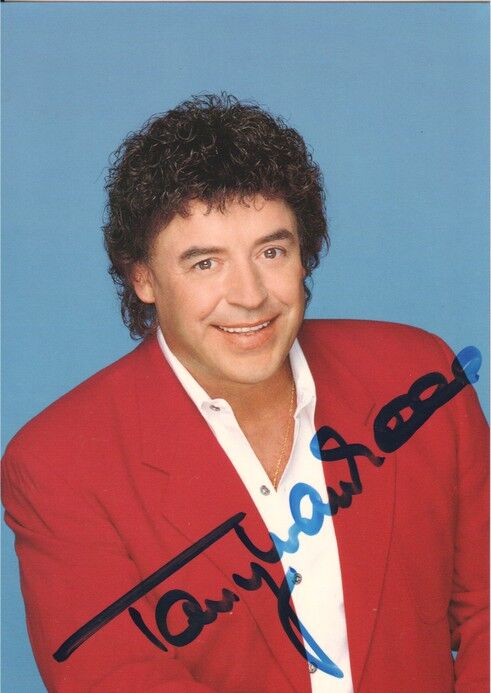 Autogramm Schlager | Tony MARSHALL | 2000 "Tony Total" (Portrait Color White) 2