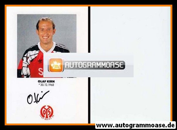 Autogramm Fussball | FSV Mainz 05 | 1991 | Olaf KIRN