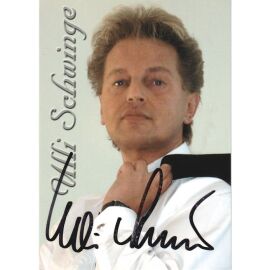 Autogramm Schlager | Ulli SCHWINGE | 2000er (Portrait Color Funny)