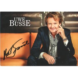 Autogramm Schlager | Uwe BUSSE | 2014 "Applaus Für Dich" (Portrait Color Telamo)