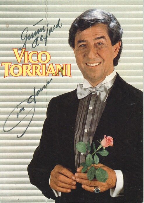 Autogramm Schlager | Vico TORRIANI | 1994 "Zeit Für Zärtlichkeiten" (Portrait Color)